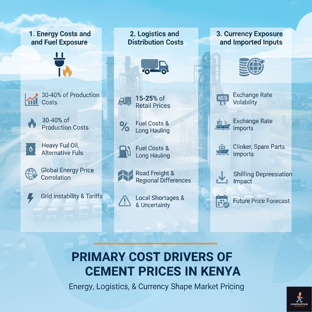 Factors influencing cement prices in Kenya
