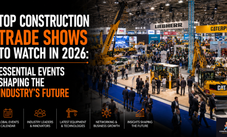 Top Construction Trade Shows to Watch in 2026 Essential Events Shaping the Industry's Future