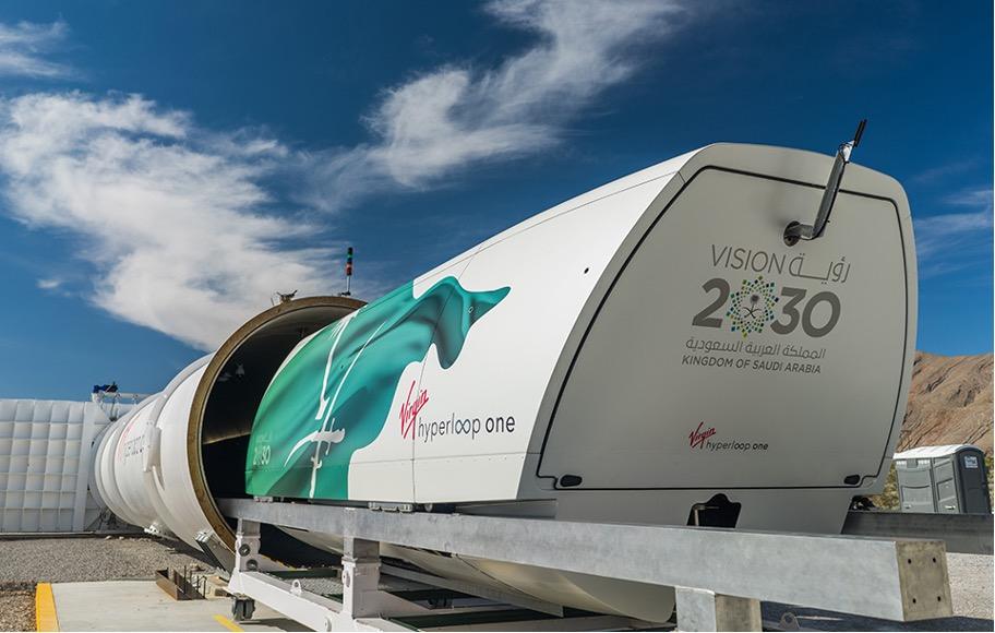 Virgin Hyperloop - Richard Branson prototype