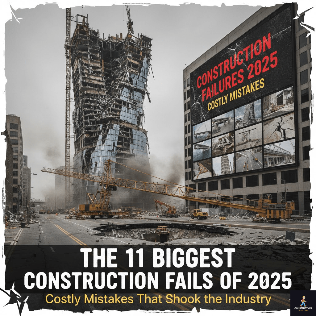 11 Biggest Construction Fails 2025 that shook the industry