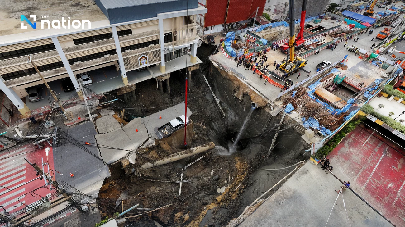 Bangkok Metro Collapse, Thailand.