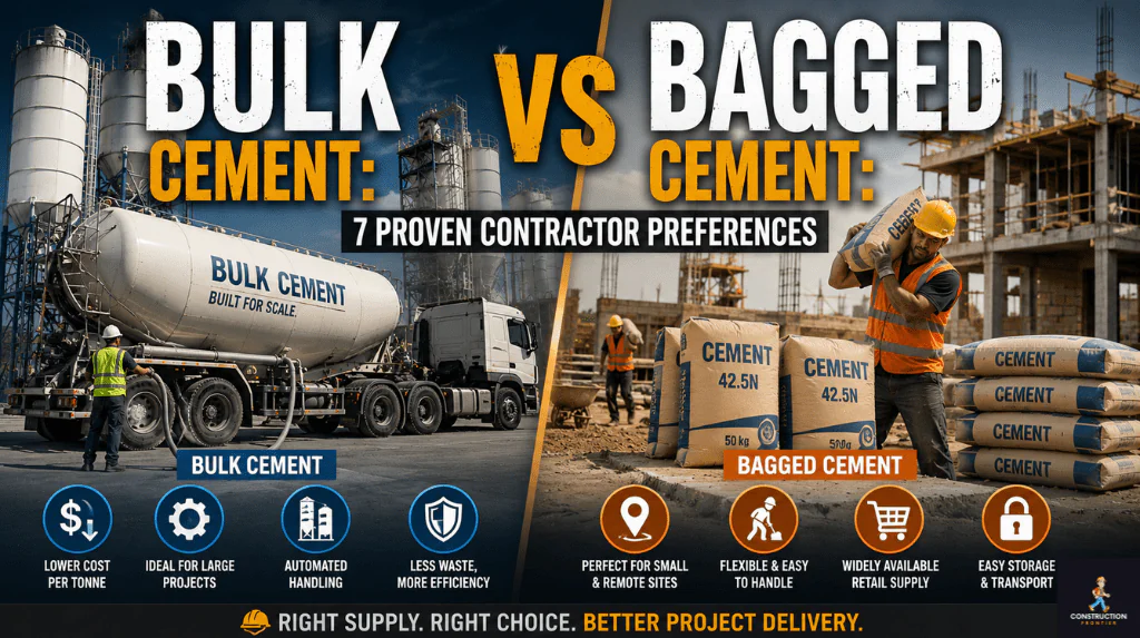 Bulk vs Bagged Cement 7 Proven Contractor Preferences