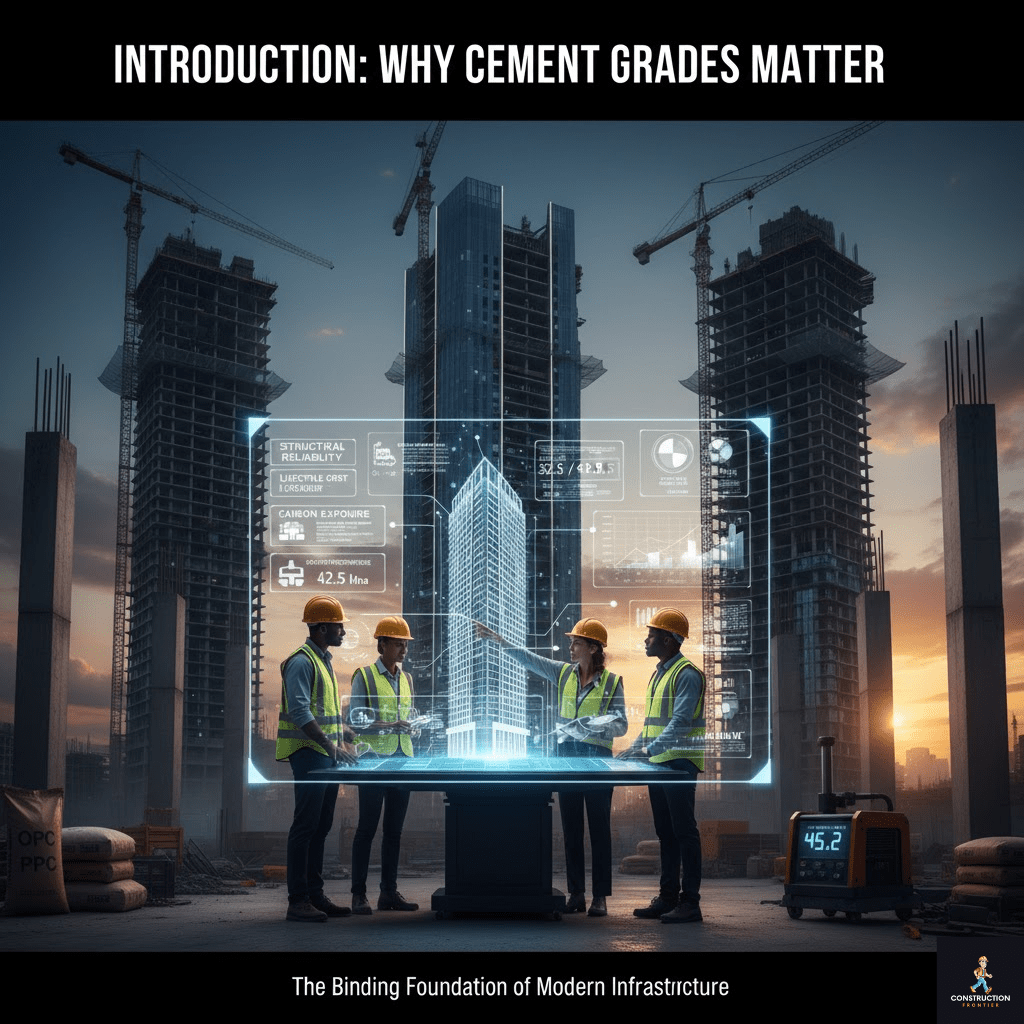 Why Cement Grades Matter in Modern Construction