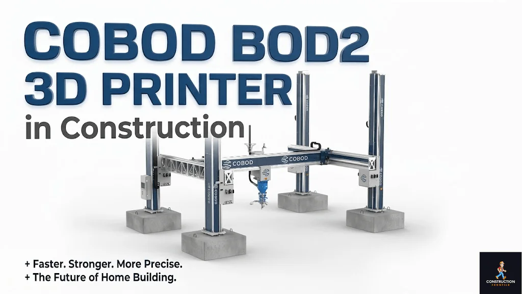 COBOD BOD2 3D printer