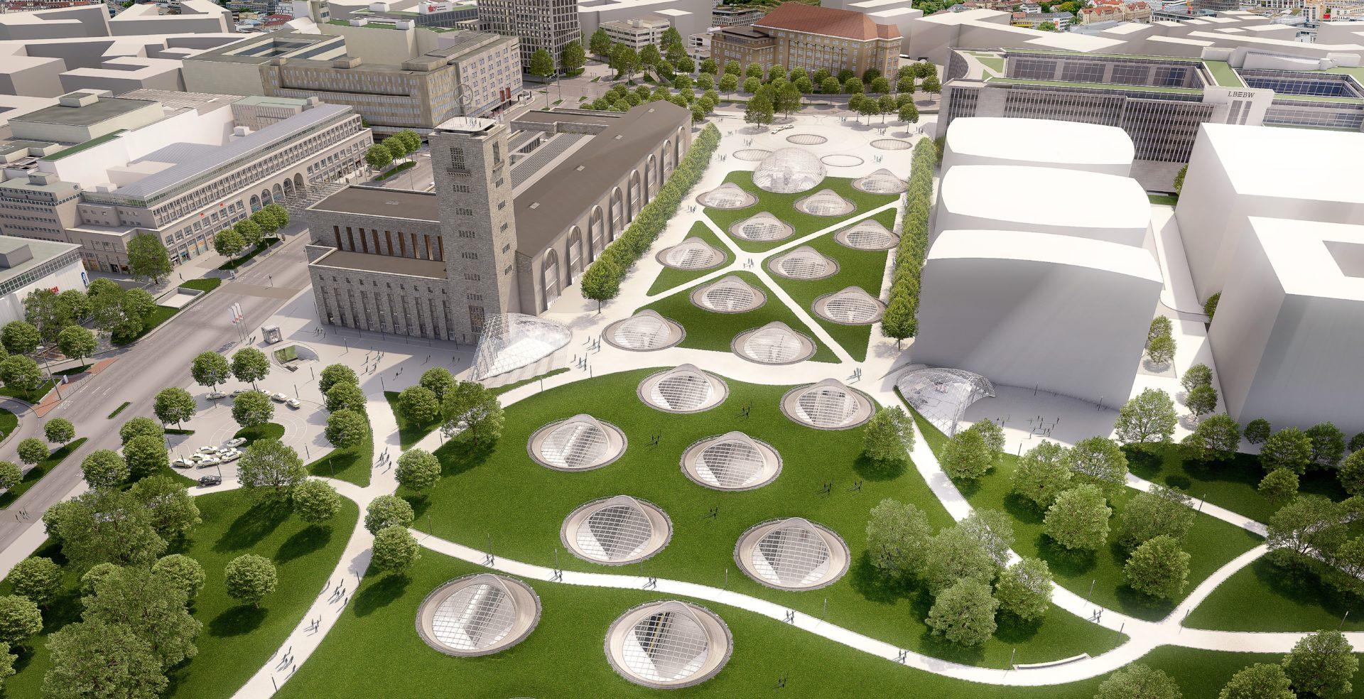 Stuttgart 21 Railway project Germany.