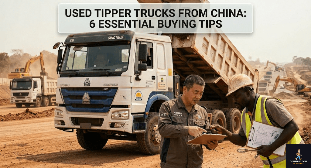 Used Tipper Trucks from China 6 Essential Buying Tips.