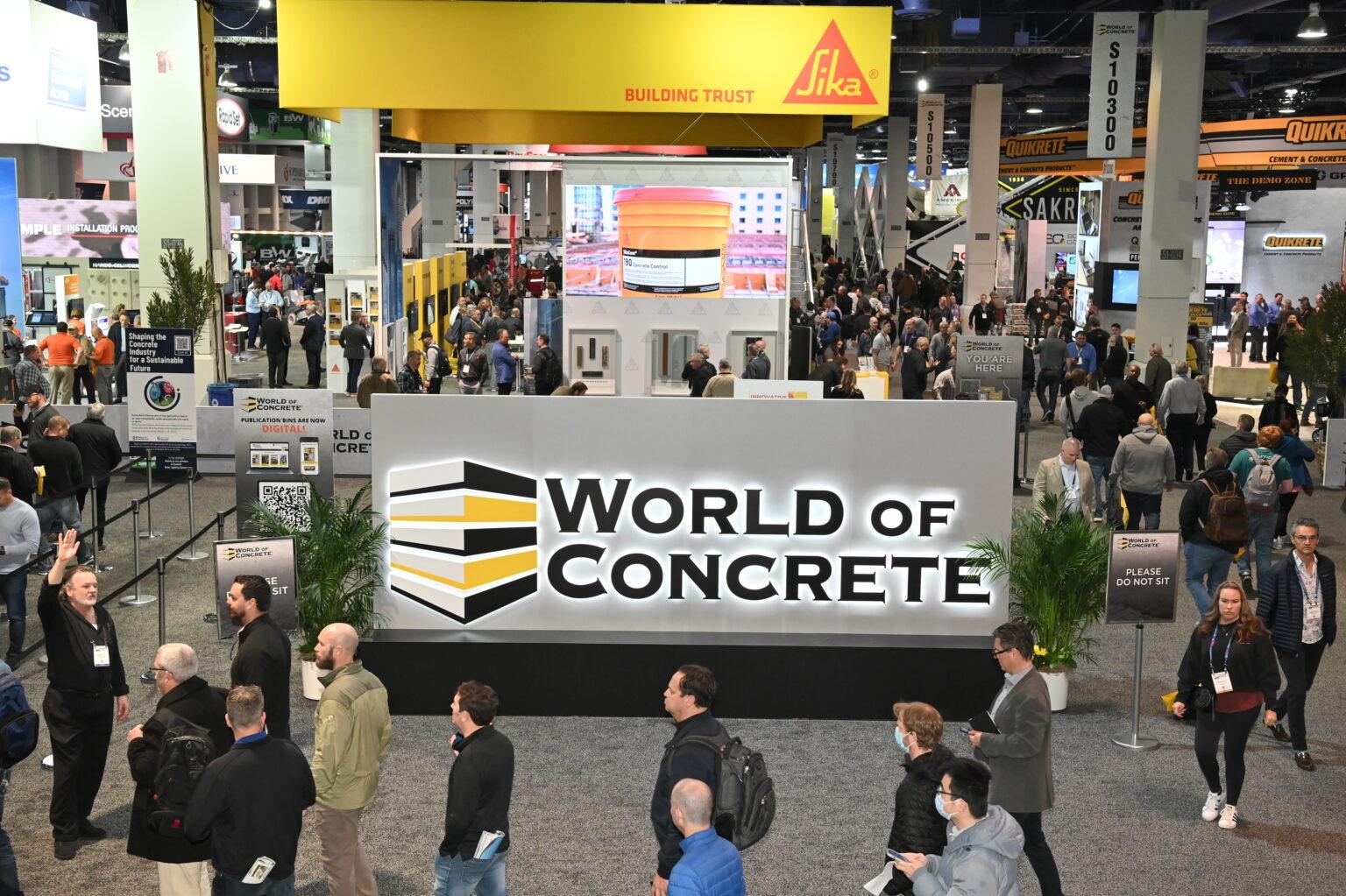 World of Concrete construction expo