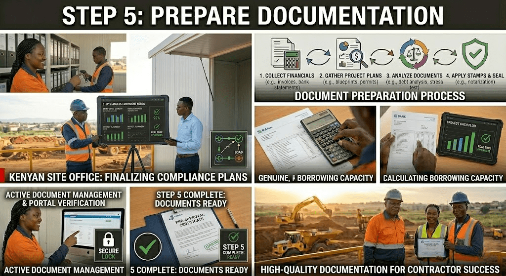 Step 5: Prepare Documentation