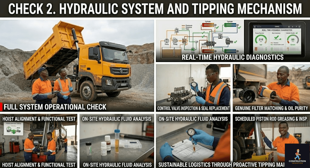 Hydraulic System and Tipping Mechanism