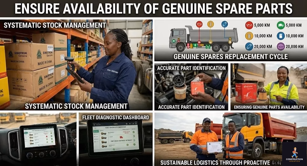 Ensure Availability of Genuine Spare Parts