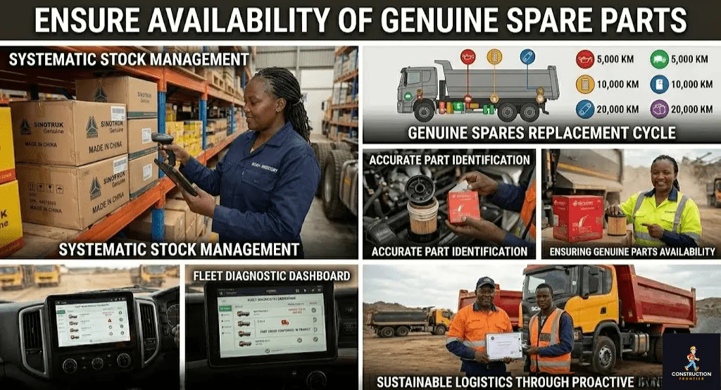 Ensure Availability of Genuine Spare Parts