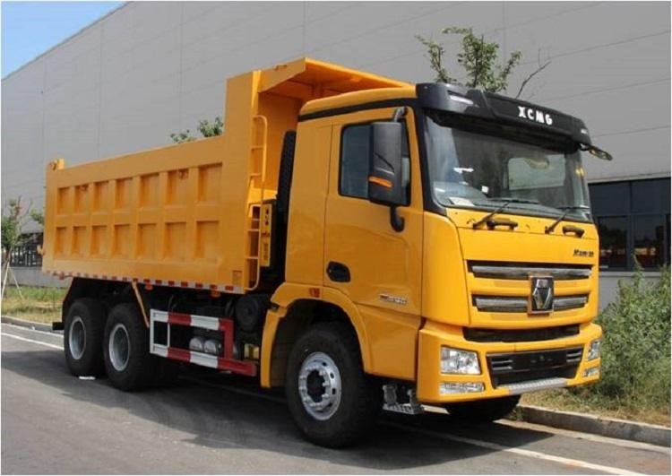 XCMG tipper truck. 