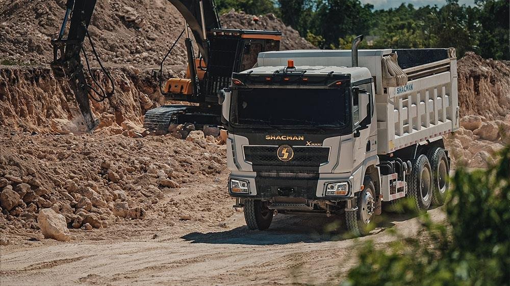 SHACMAN tipper truck 