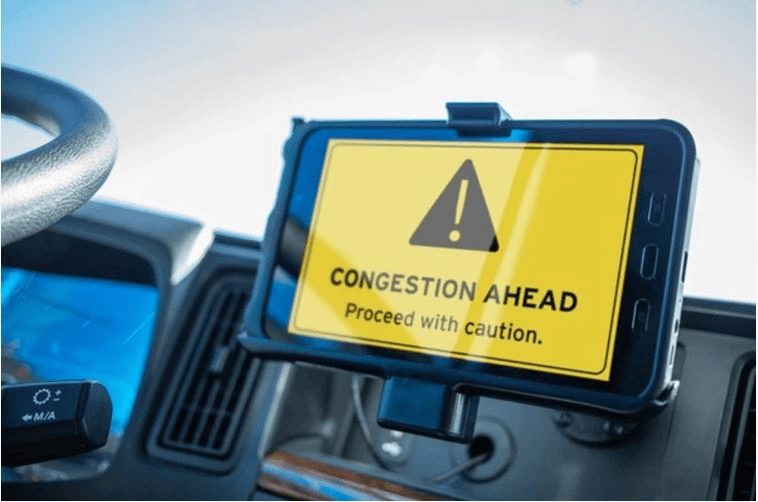 Driver assistant menu for I-45 highway transformation.