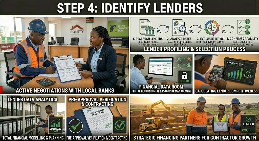 Step 4: Identify Lenders