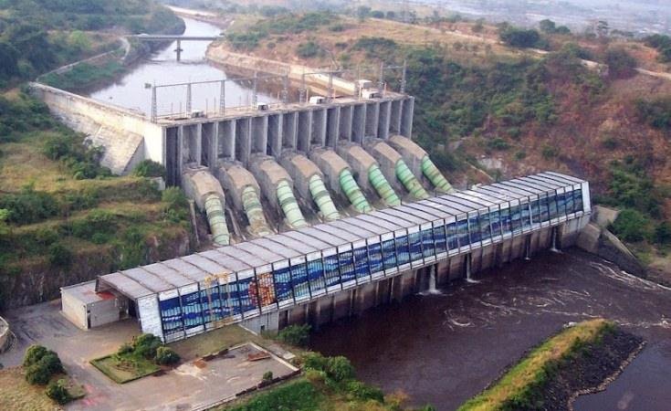 The Grand Inga III Dam under construction. 