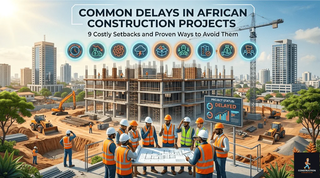 Common Delays in African Construction Projects 9 Costly Setbacks and Proven Ways to Avoid Them
