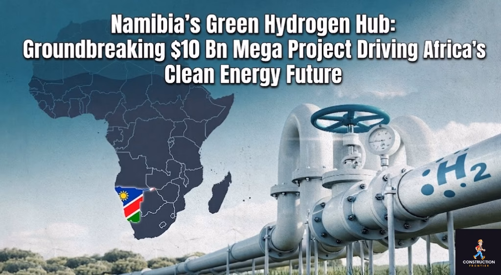 Namibia's Green Hydrogen Hub: Groundbreaking $10 Bn Mega Project Driving Africa's Clean Energy Future.