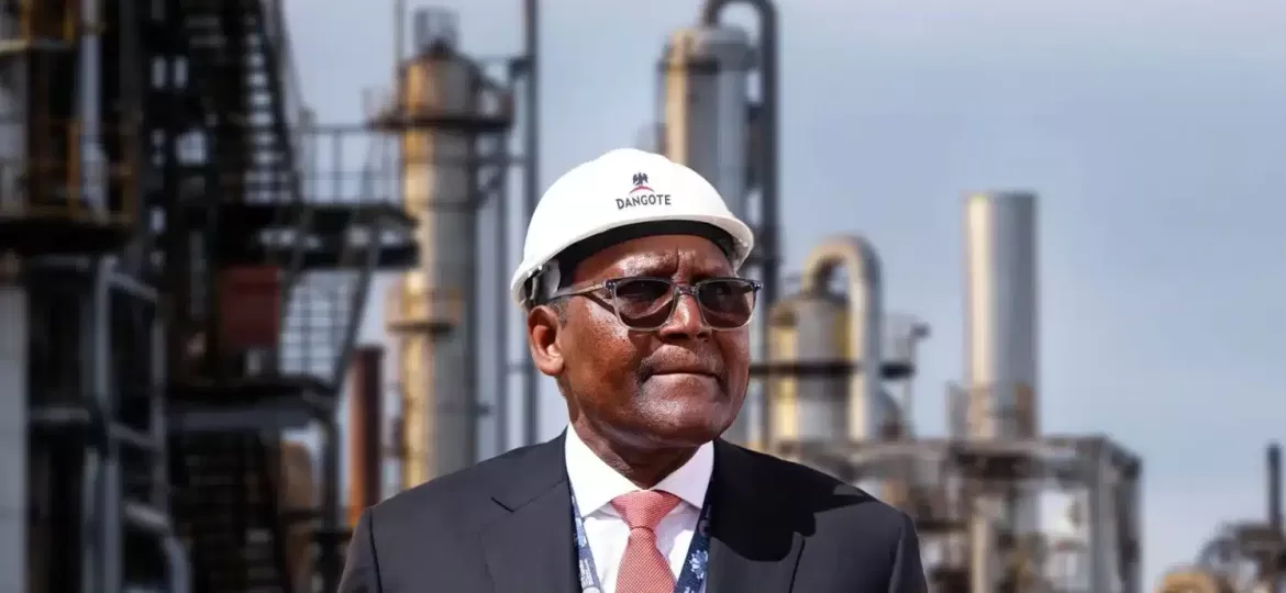 Mr Aliko Dangote, Founder of The Dangote Group, Nigeria.