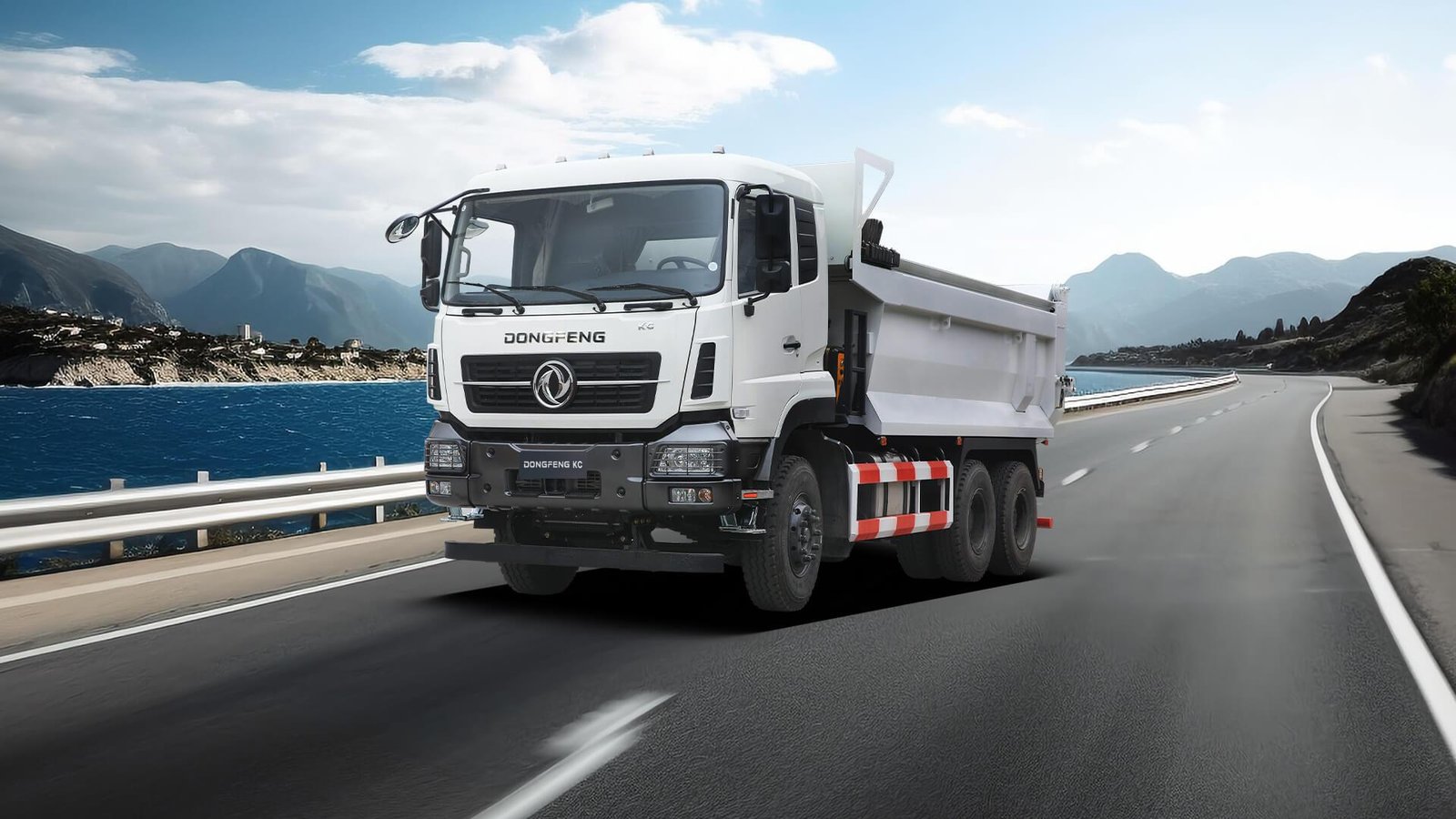 Dongfeng KC Series tipper truck. 