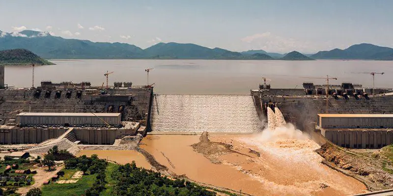Grand Ethiopian Renaissance Dam.
