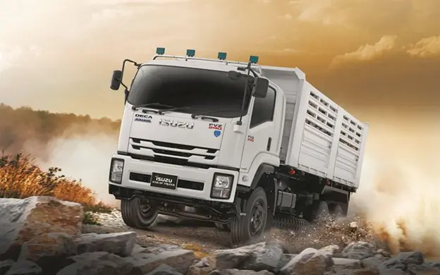Isuzu FVZ Series; best sand harvesting trucks for Africa.