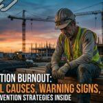 Construction Burnout 7 Critical Causes, Warning Signs, and Proven Prevention Strategies