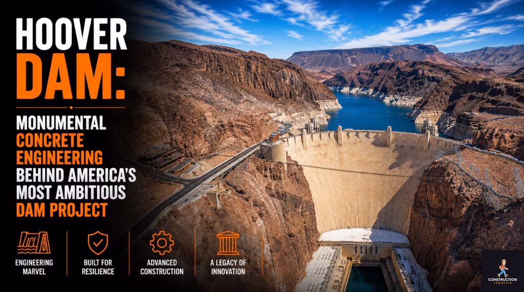 Hoover Dam: Monumental Concrete Engineering Behind America's Most Ambitious Dam Project
