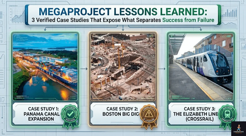 Megaproject Lessons Learned 3 Verified Case Studies That Expose What Separates Success from Failure