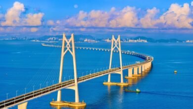 Hong Kong-Zhuhai-Macau Bridge.