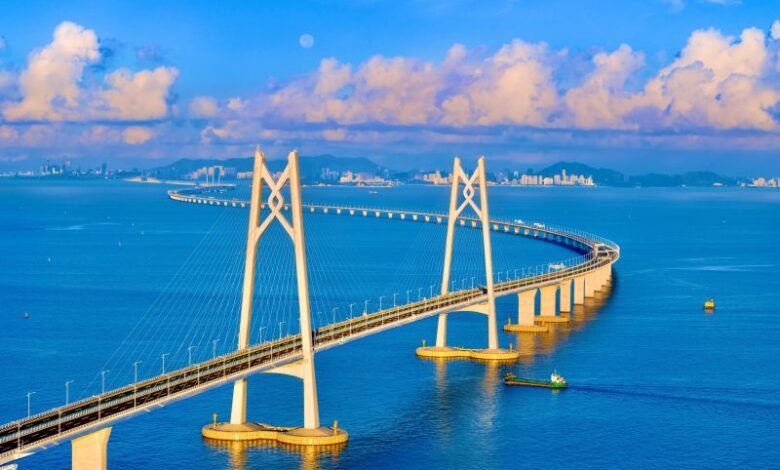 Hong Kong-Zhuhai-Macau Bridge.
