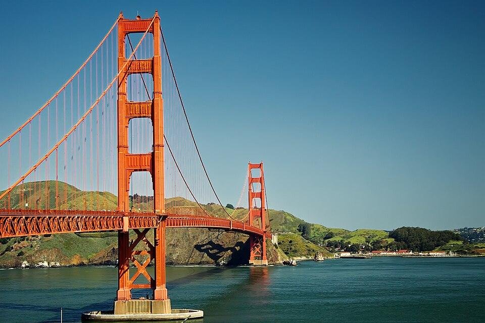 Golden Gate Bridge. 