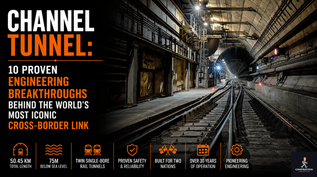 Channel Tunnel 10 Proven Engineering Breakthroughs Behind the World's Most Iconic Cross-Border Link