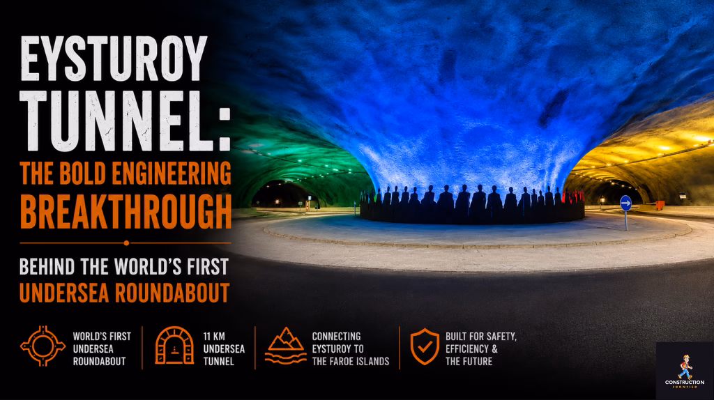 Eysturoy Tunnel The Bold Engineering Breakthrough Behind the World's First Undersea Roundabout