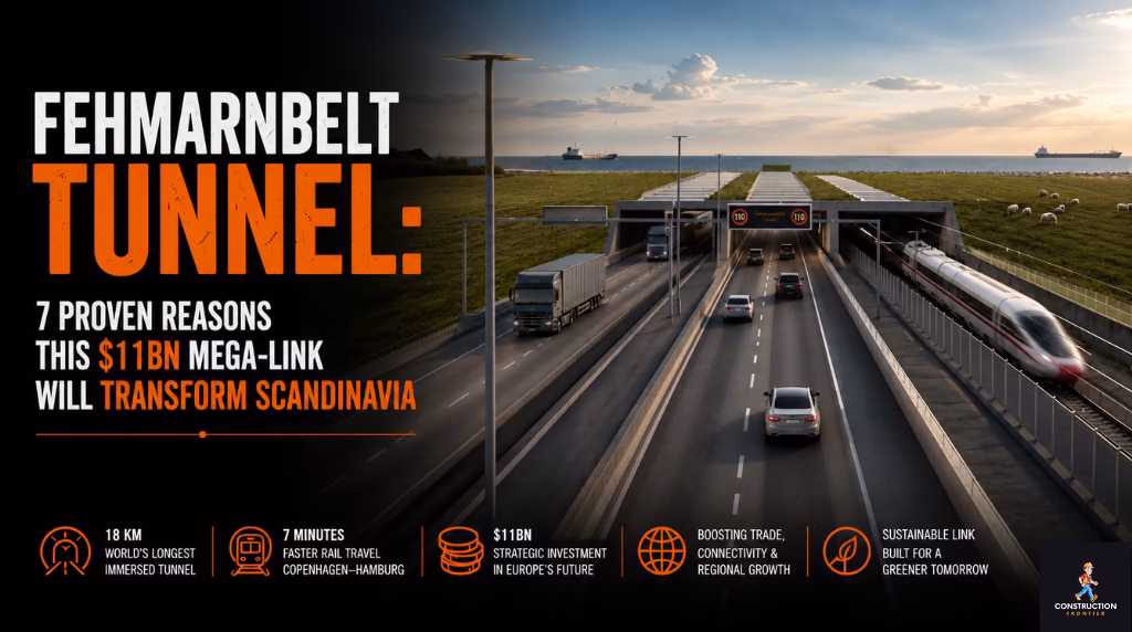 Fehmarnbelt Tunnel: 7 Proven Reasons This $11BN Mega-Link Will Transform Scandinavia