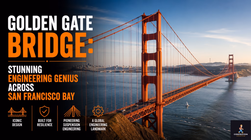 Golden Gate Bridge: Stunning Engineering Genius Across San Francisco Bay