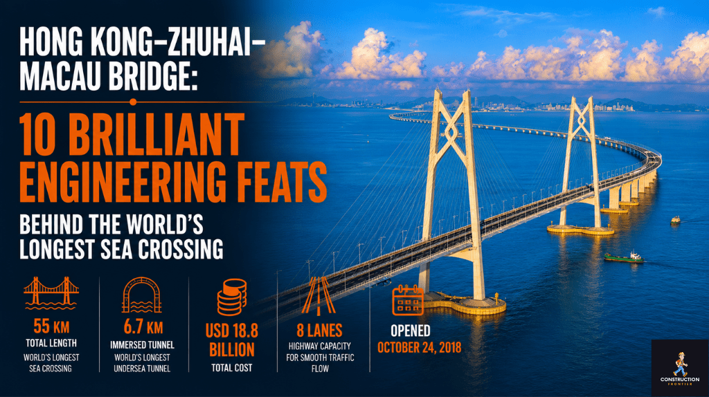 Hong Kong-Zhuhai-Macau Bridge: 10 Brilliant Engineering Feats Behind the World's Longest Sea Crossing