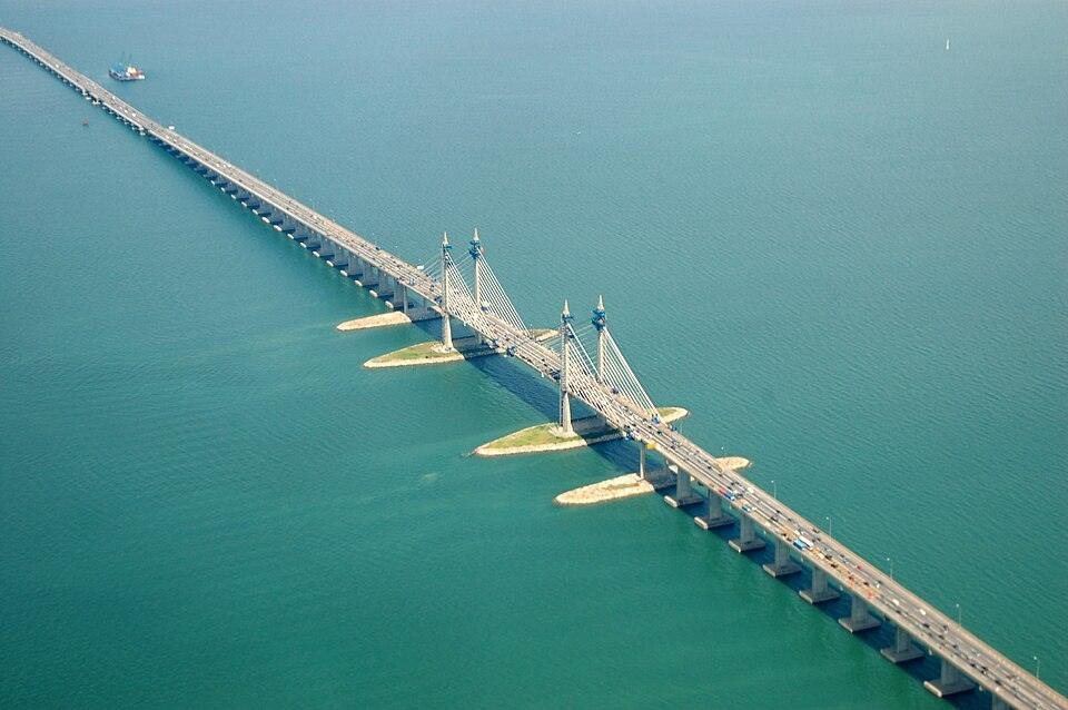 Penang Second Bridge, Malaysia. 