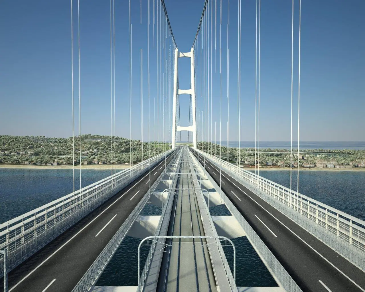 The Strait of Messina Bridge (Source: WeBuild)