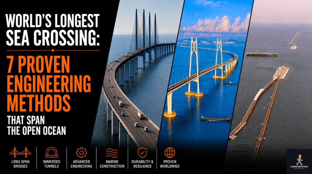 World's Longest Sea Crossing 7 Proven Engineering Methods That Span the Open Ocean