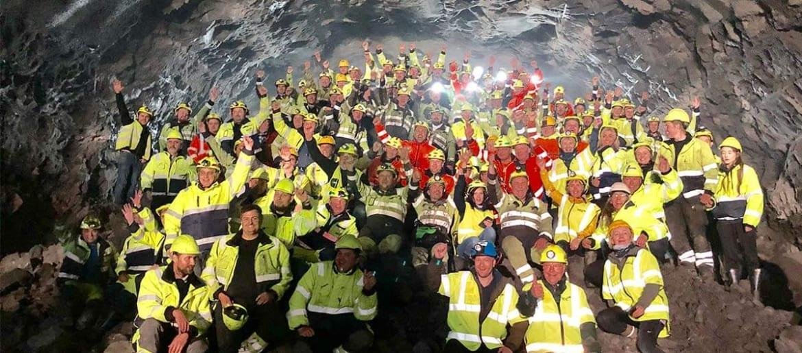 Eysturoy Tunnel NCC Construction Team. 