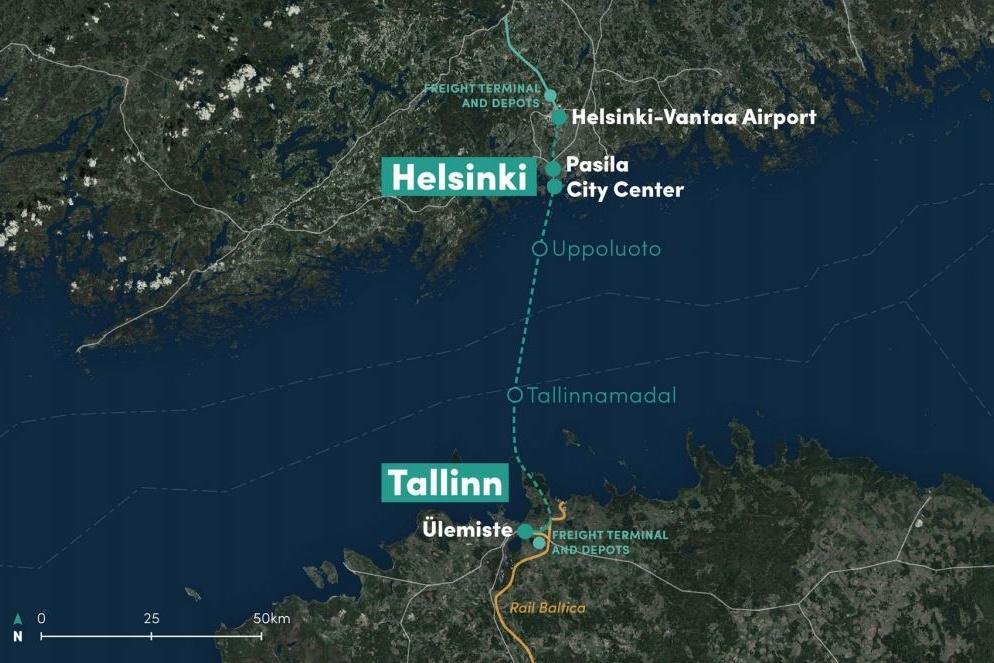 Helsinki–Tallinn Tunnel project among Europe's mega tunnels project.