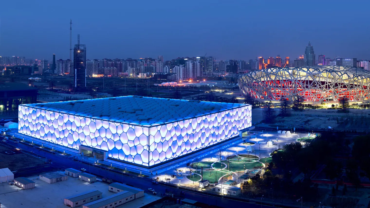 Beijing National Aquatics Centre, China.