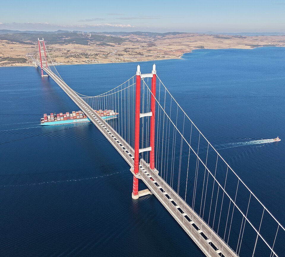 The 1915 Çanakkale Bridge.