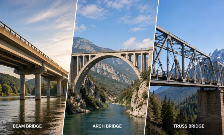Beam Arch and Truss Bridges: 3 Essential Systems for Stronger Bridge Design