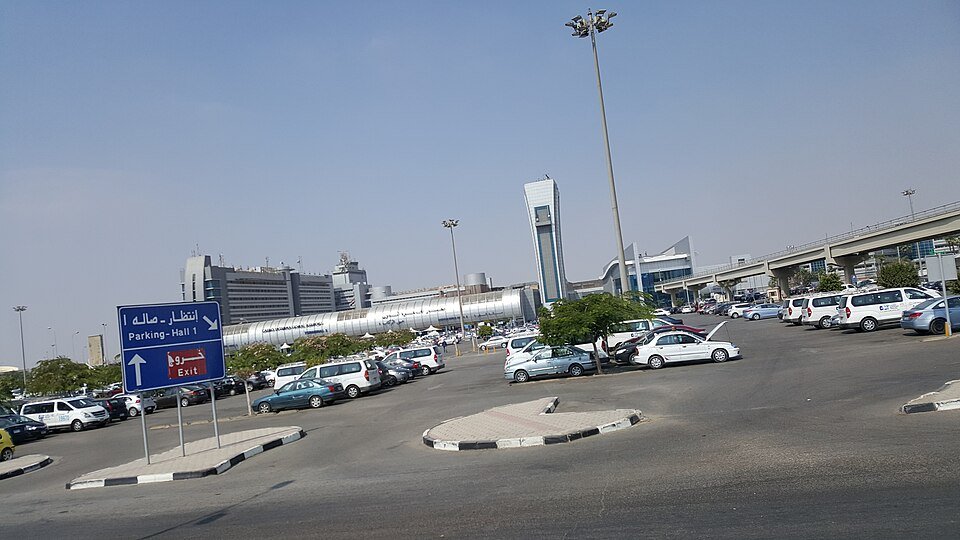 Cairo International Airport, Egypt.
