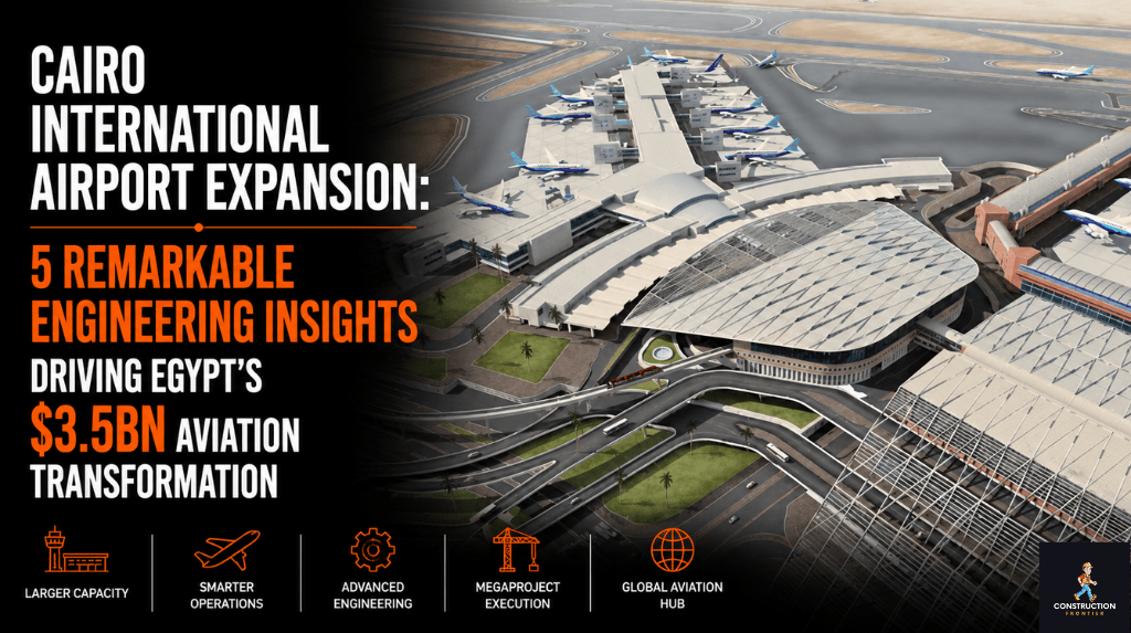 Cairo International Airport Expansion 5 Remarkable Engineering Insights Driving Egypt’s $3.5bn Aviation Transformation