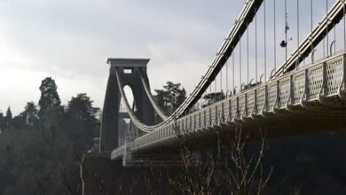 Clifton suspension bridge design