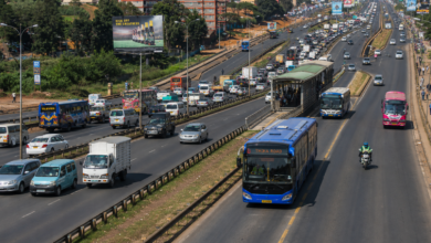 Nairobi BRT Colombia TransMilenio-inspired plan.