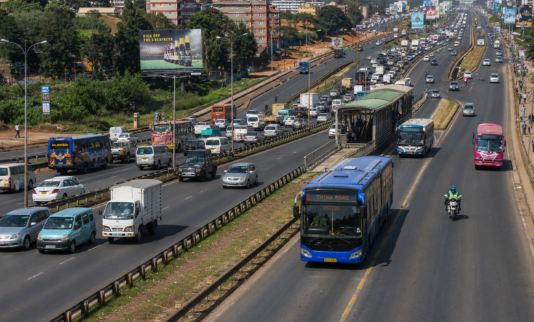 Nairobi BRT Colombia TransMilenio-inspired plan.